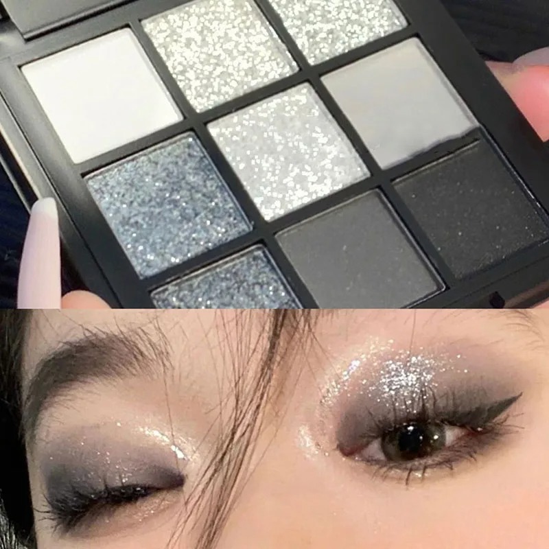 Cool toned eyeshadow palette