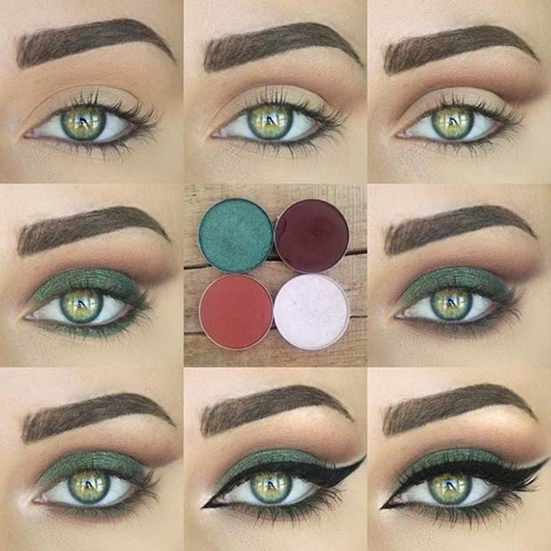 Eyeshadow for green eyes