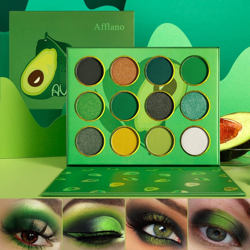 Green eyeshadow