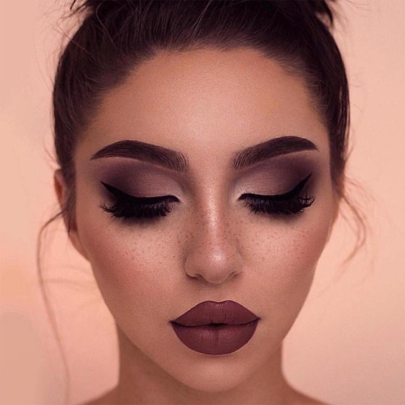 Black eyeshadow