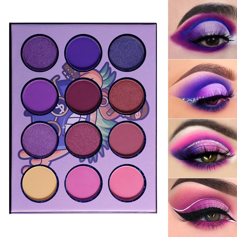 Purple eyeshadow palette