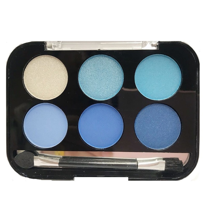 Blue eyeshadow palette