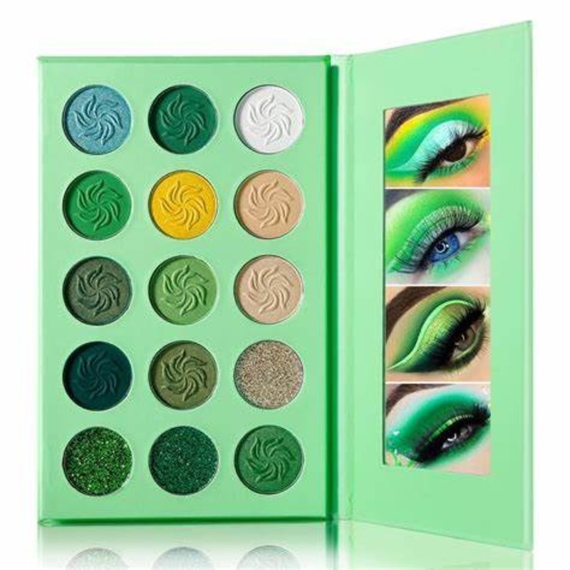 Green Eyeshadow Palette